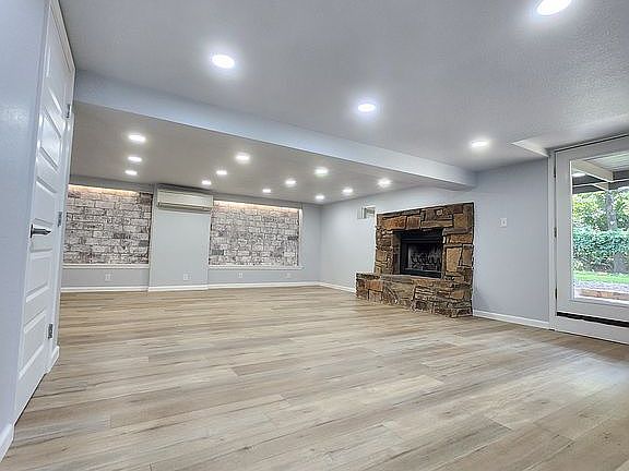 Walkout basement living area