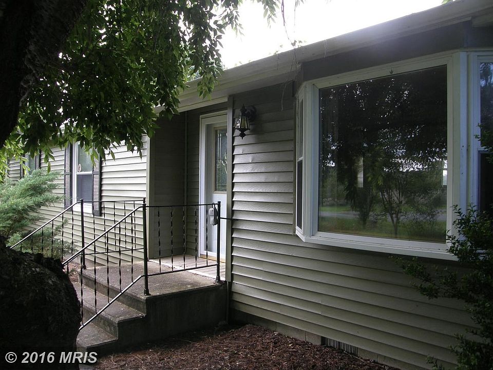 Front door and Bay Window.