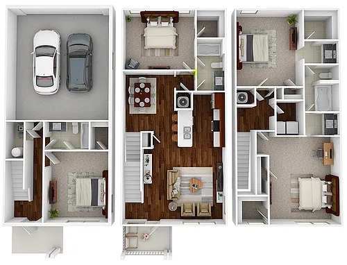 Floor plan Four Bedroom