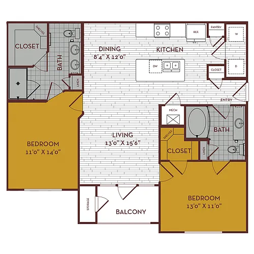Floor plan C2