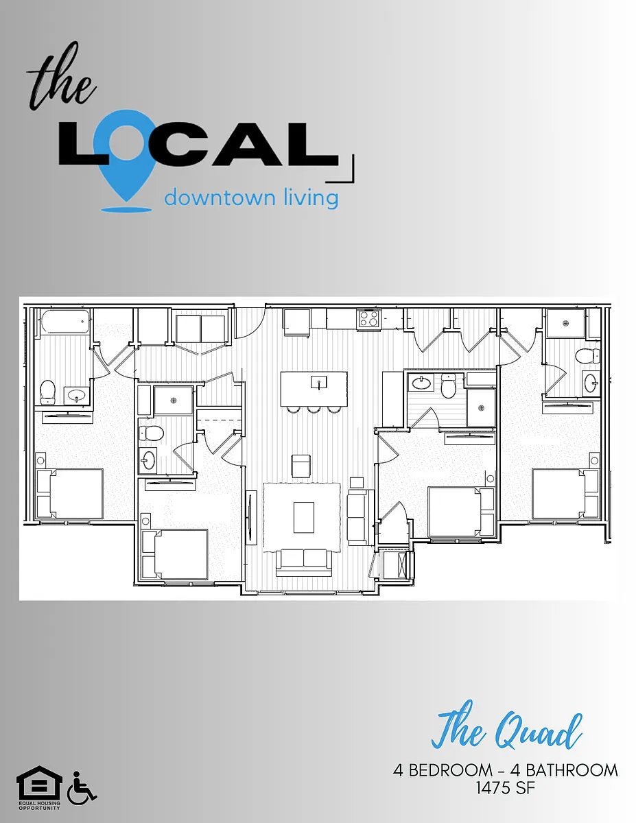 Floor plan The Quad