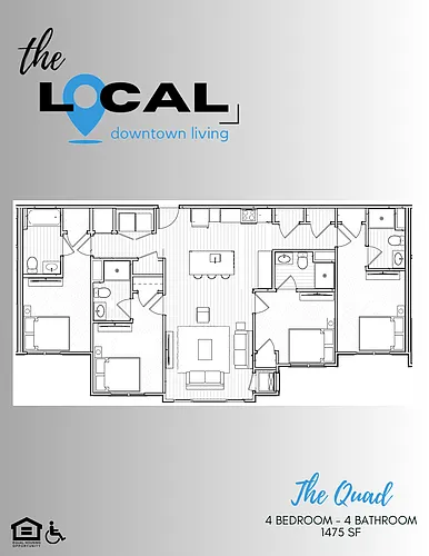 Floor plan The Quad