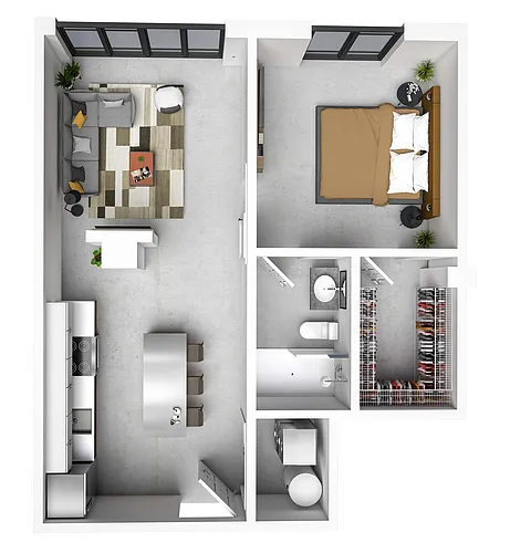 Floor plan A1