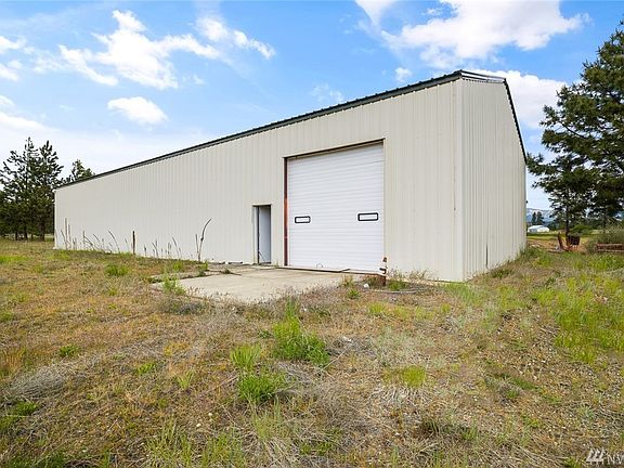 Large shop on property