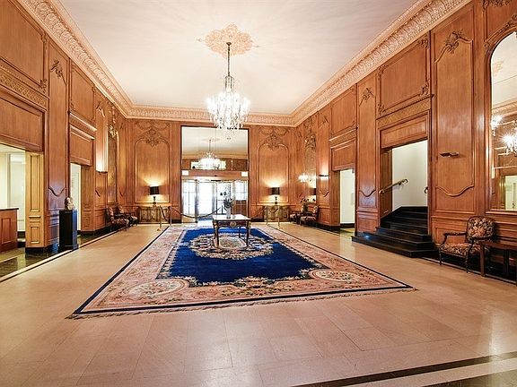 The gracious lobby welcomes you home.