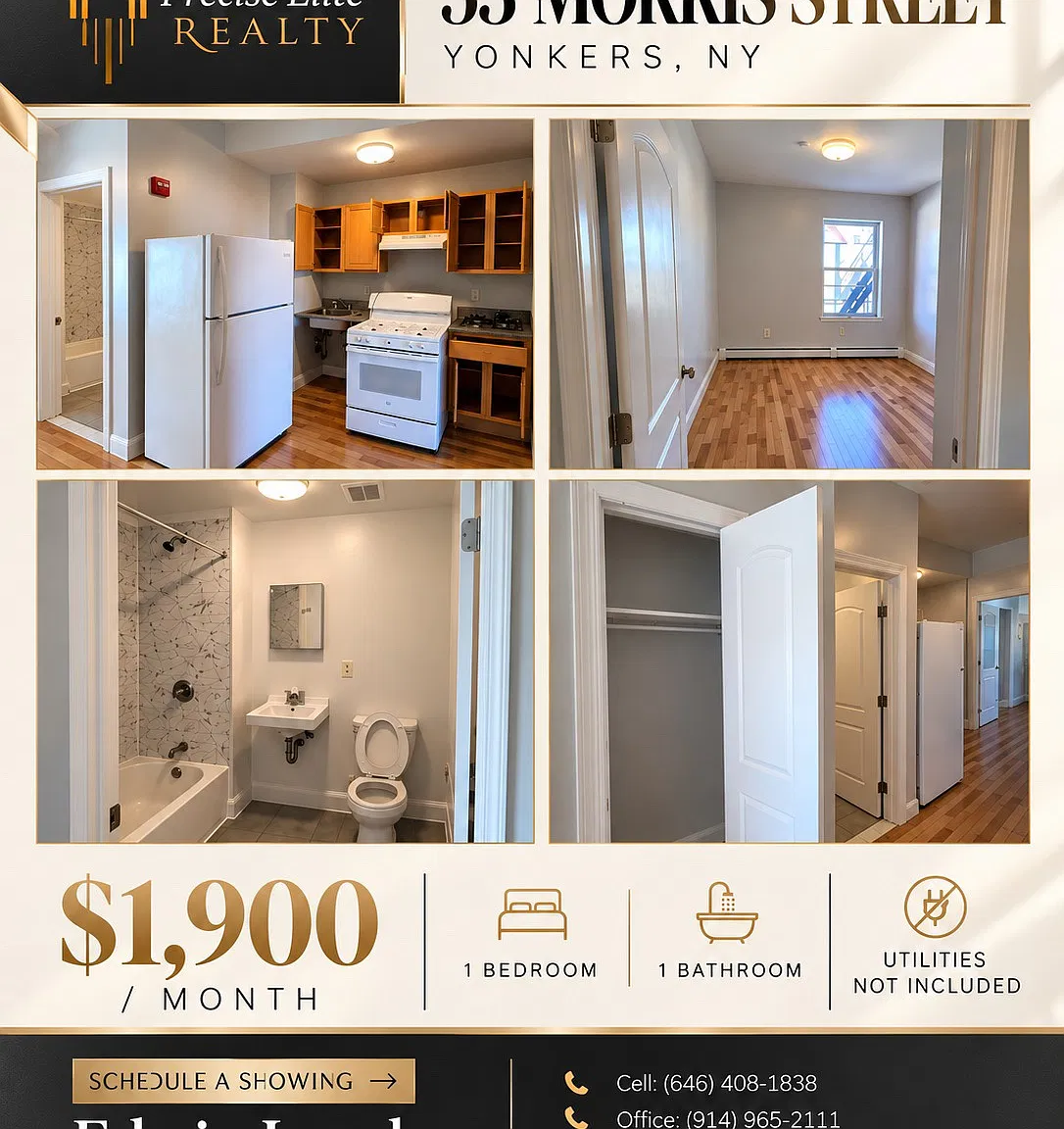 1 bed, 850 sqft, $1,900 — Photo 1