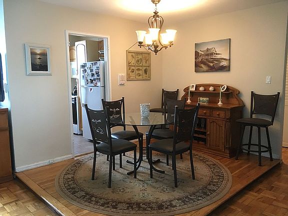 Dining area separate from LR