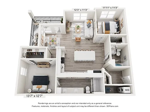 Floor plan B2
