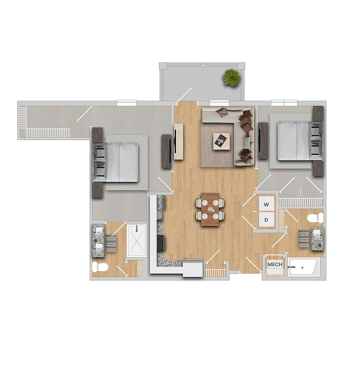 Floor plan Chestnut