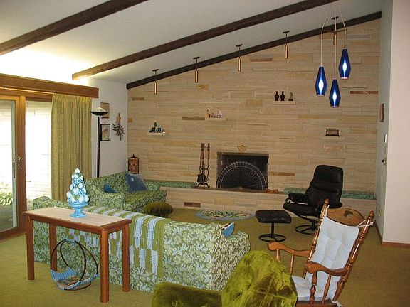 Floor to ceiling stone FP!