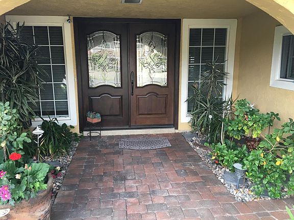Front Entry with new doors