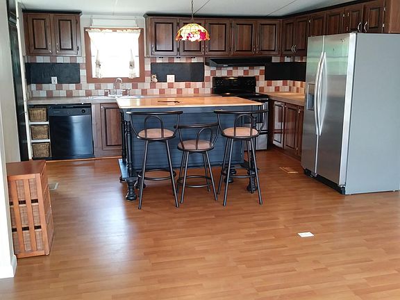 Large kitchen with island