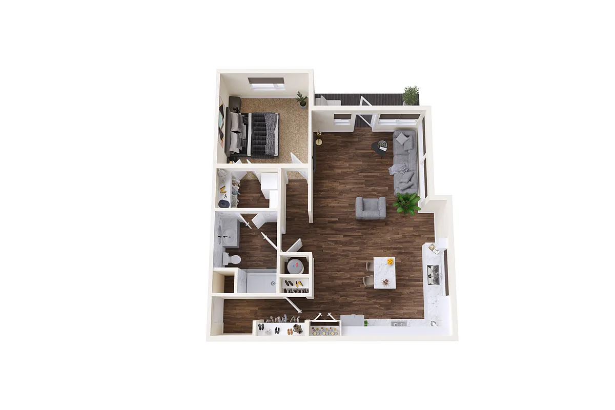 Floor plan Thunderbird
