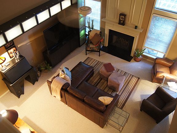 Vaulted great room