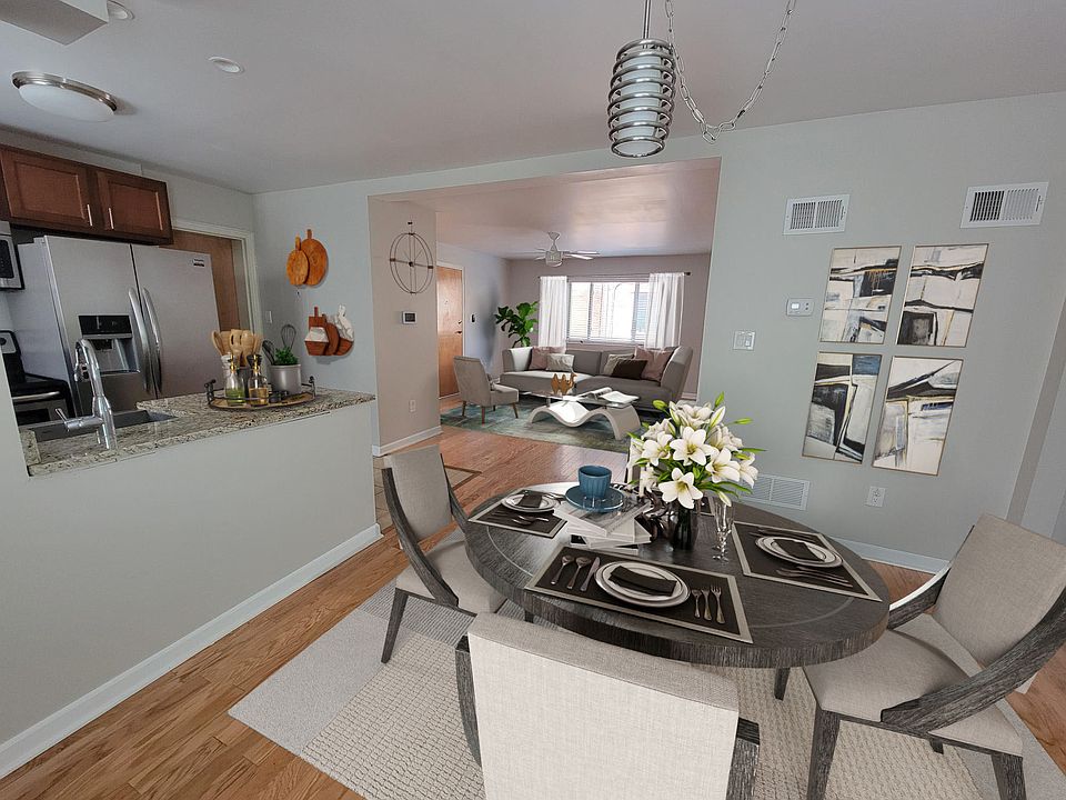 Dining room 
Transform to Home Office if you work from home!