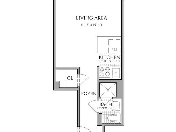 2nd image of 160 W 71st St APT 3h