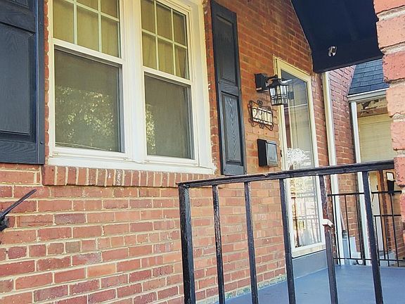 View from the front porch. Perfect lounge area with street views