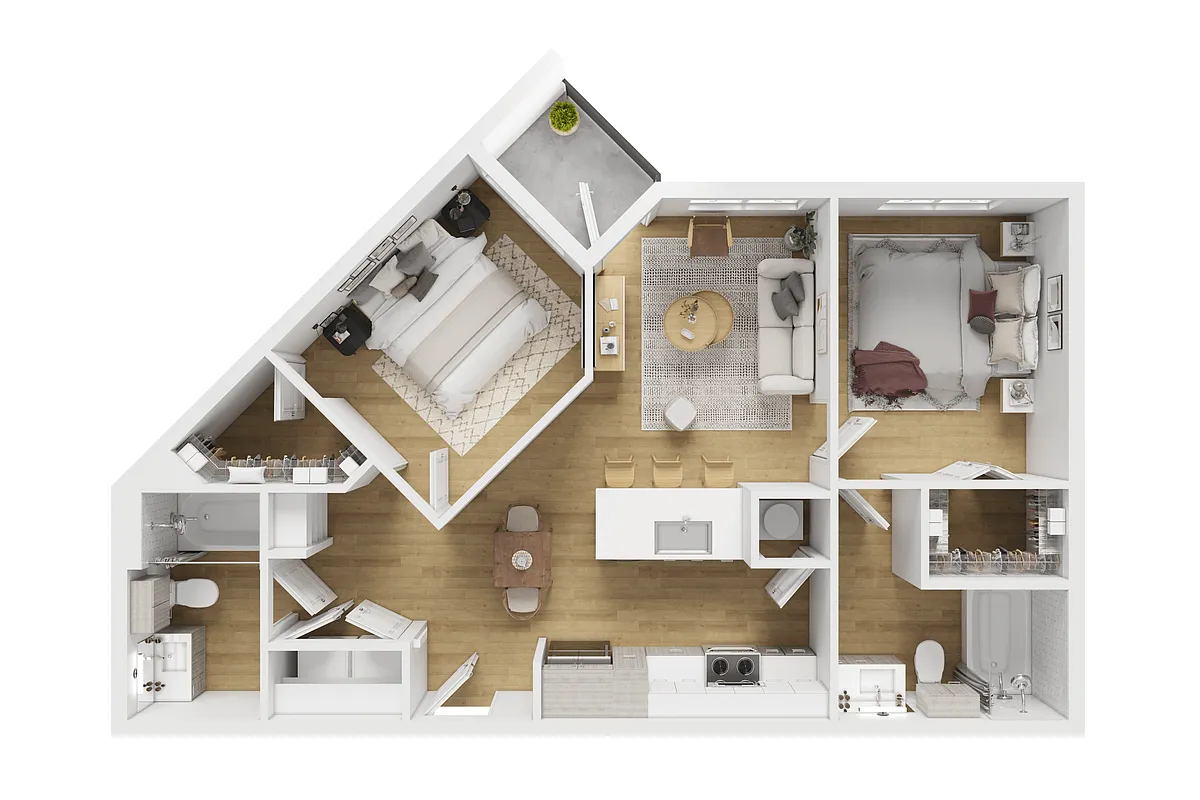 Floor plan B3 120