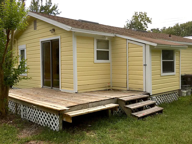 Deck and Laundry room