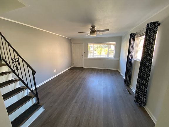 Living Room with Bay Window