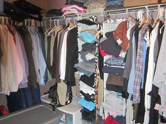 Master bedroom closet