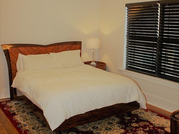 Master Bedroom. Tempurpedic mattress. Designer furniture!
Large built in closet off to side