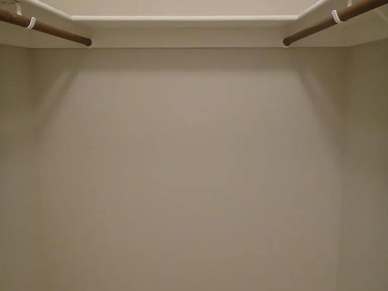 Bedroom walk-in closet