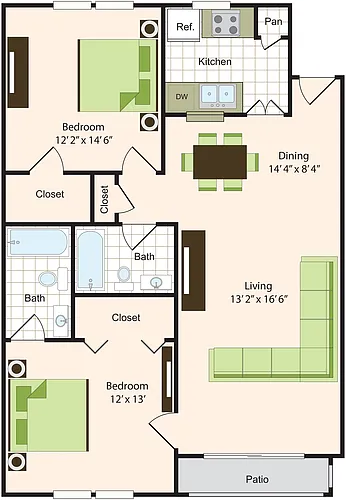 Floor plan C3
