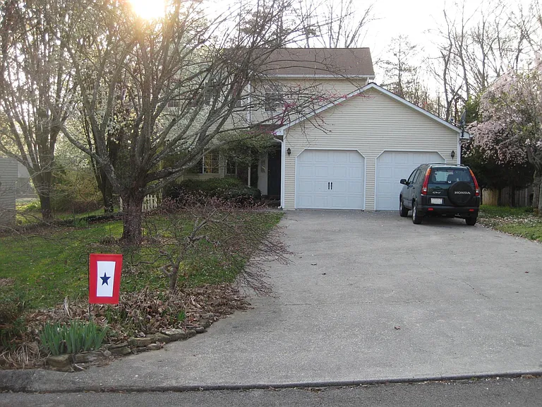 Front of the house.