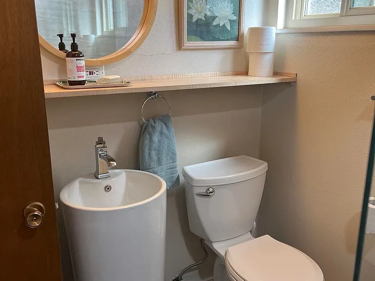 bathroom view
