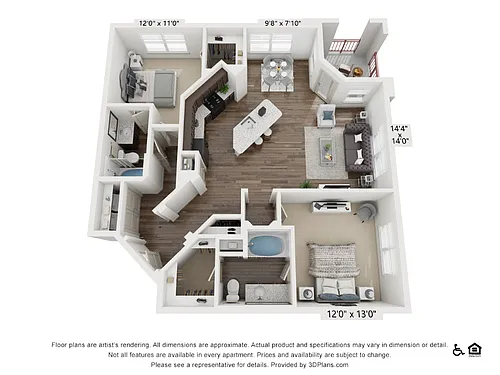 Floor plan B3