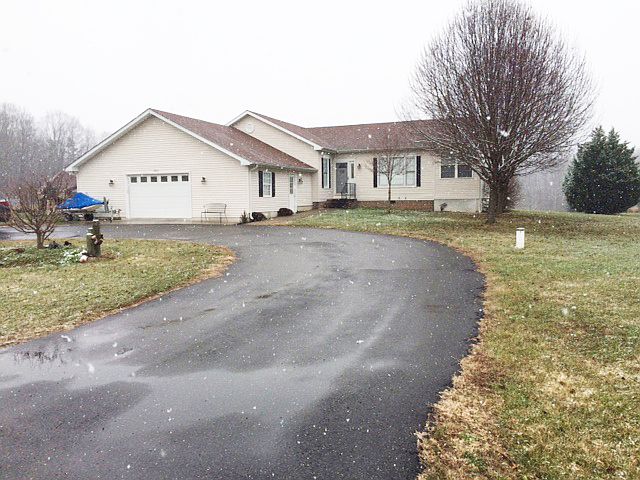 Paved U Driveway