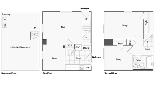 Floor plan Brentwood