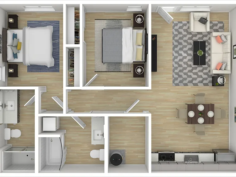 2 Bedroom - Type A 2 Bedroom - Type A
