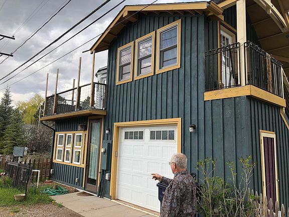 One car garage and balcony. Downstairs south facing green room