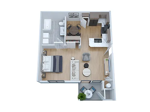 Floor plan Studio
