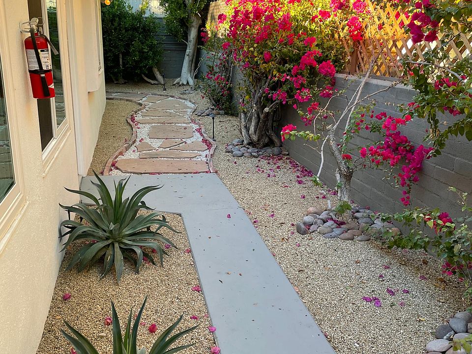Entrance to unit
