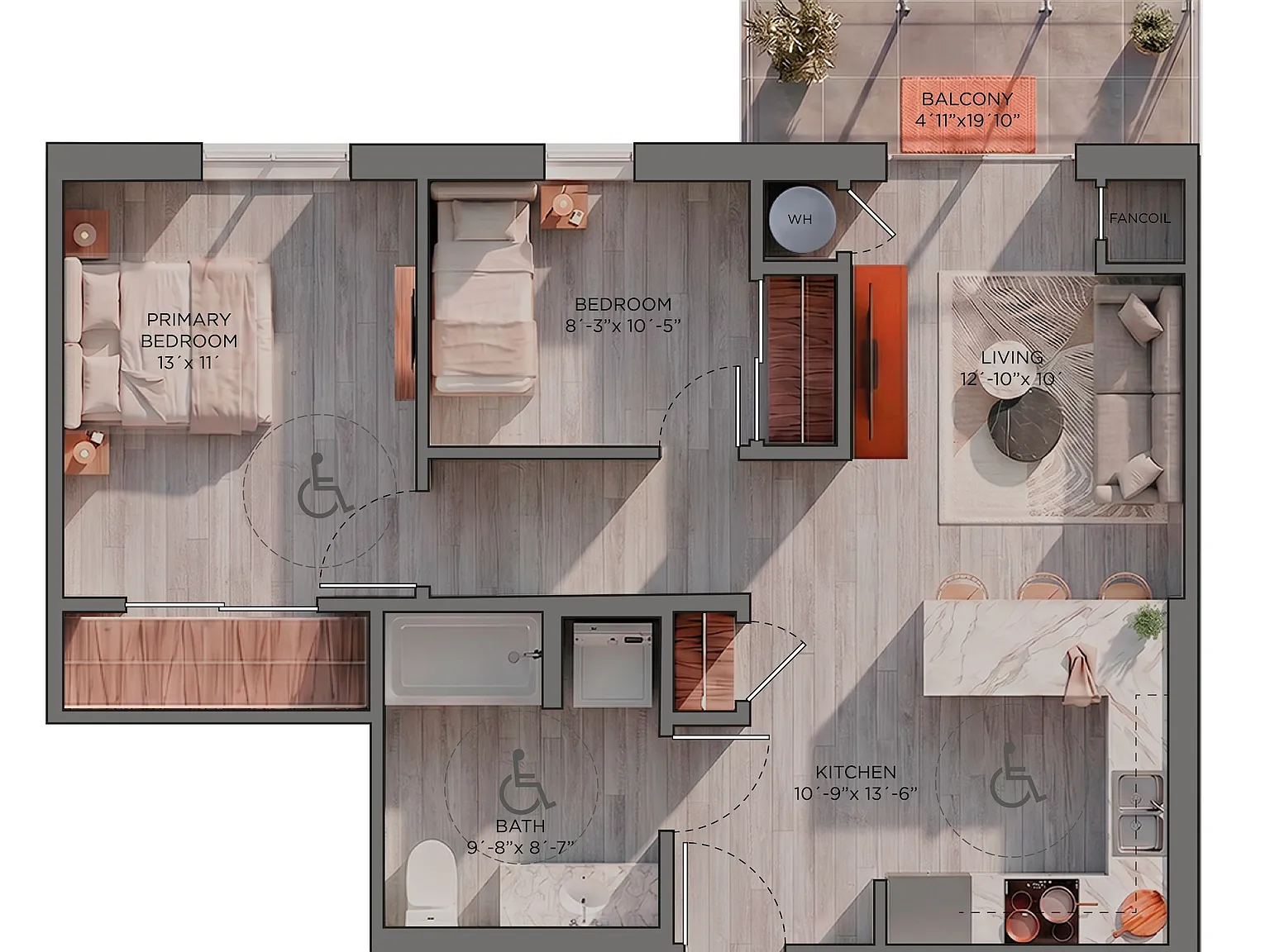 2 bed, $1,975 — Photo 4