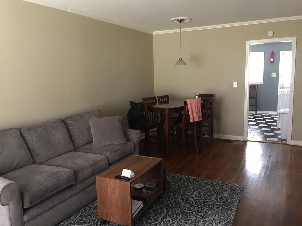living room / dining room - note the unit is not furnished w