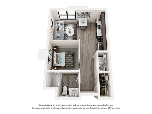 Floor plan MII - Goose