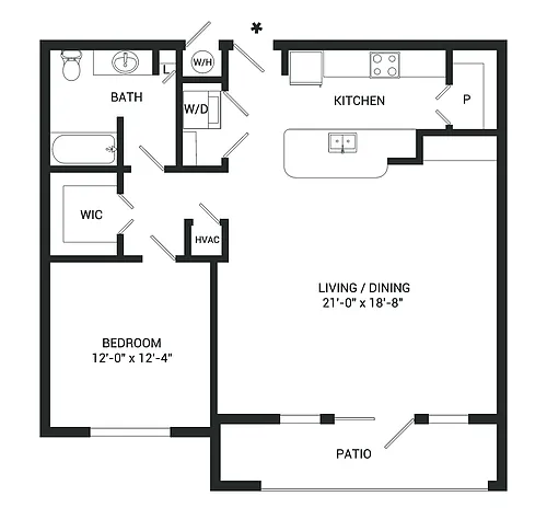 Floor plan A6