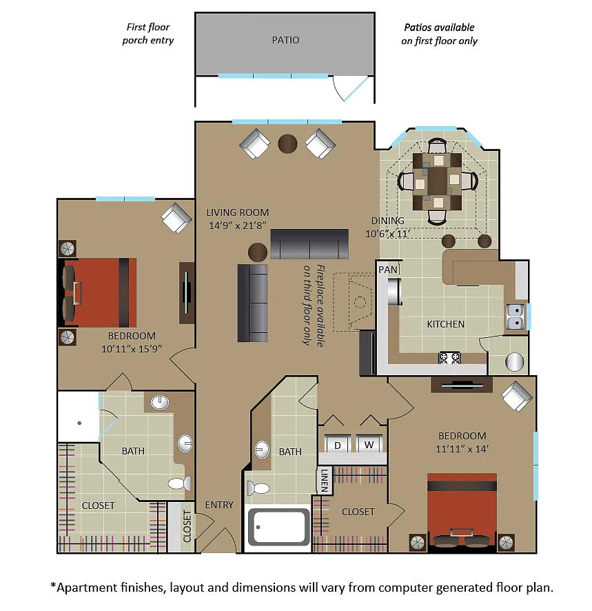 Floor plan C2a
