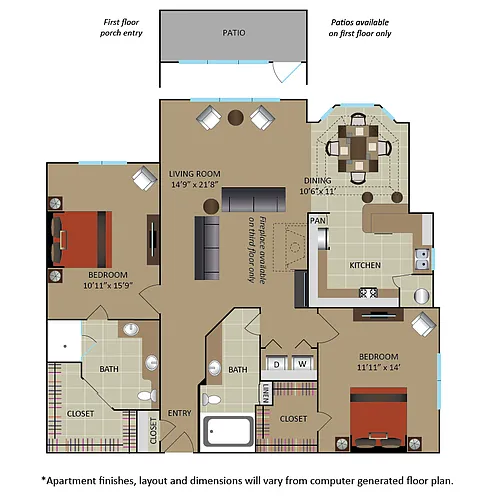 Floor plan C2a