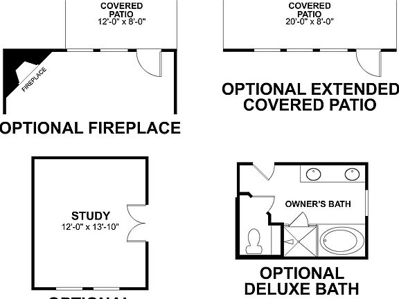 Franklin II First Floor Options