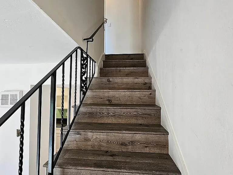 Stairs leading towards the 2nd floor