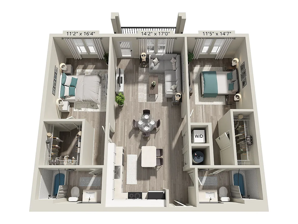 Floor plan B2