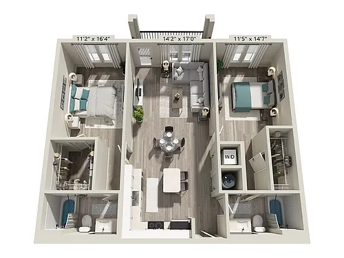 Floor plan B2