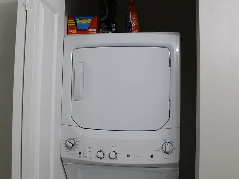 In-unit washer and dryer _ laundry day just got so much easier