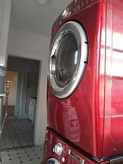 laundry room by back door to patio