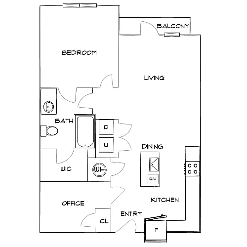 Floor plan Design 1C